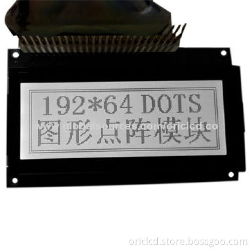 Graphic LCD Modules with 192 x 64 Pixels Resolution, Outline Size of 130.0 x 65.0 x 13.5mm